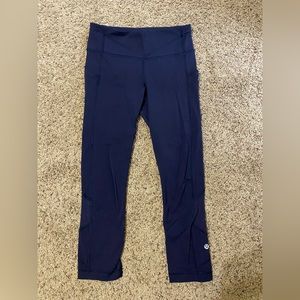 Lululemon Pace Rival Crops with Pockets 22” Size 4